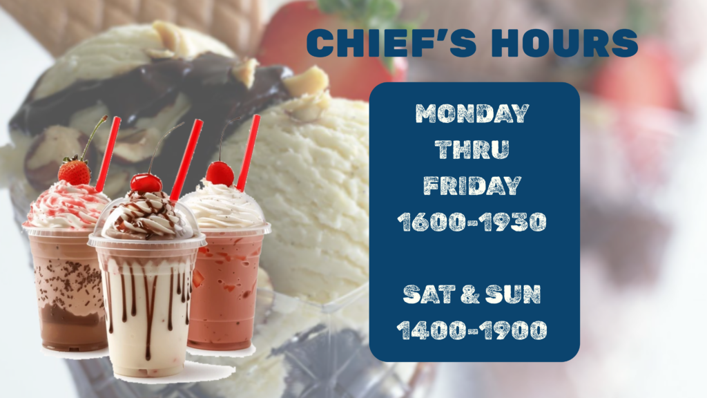 chiefs corner bakery menu deck
